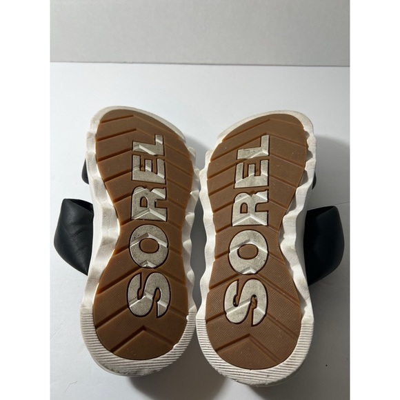 Sorel Black Slide Sandals - Picture 7 of 8